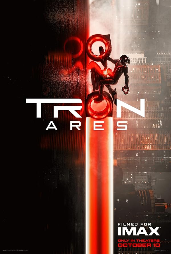$$\text{Alt Text: پوستر رسمی فیلم جدید دانلود فیلم Tron: Ares}$$